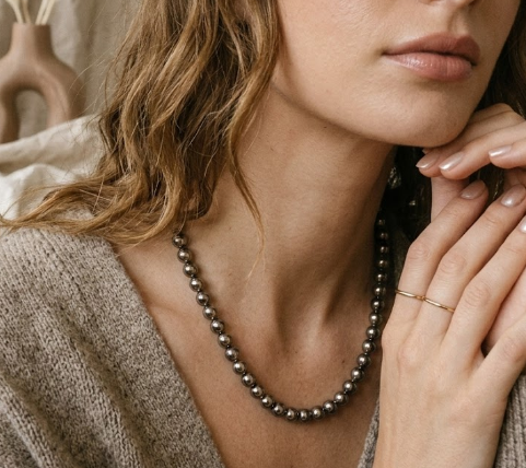 Collar Amazona color Plata