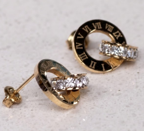 Aretes Romanos Oro