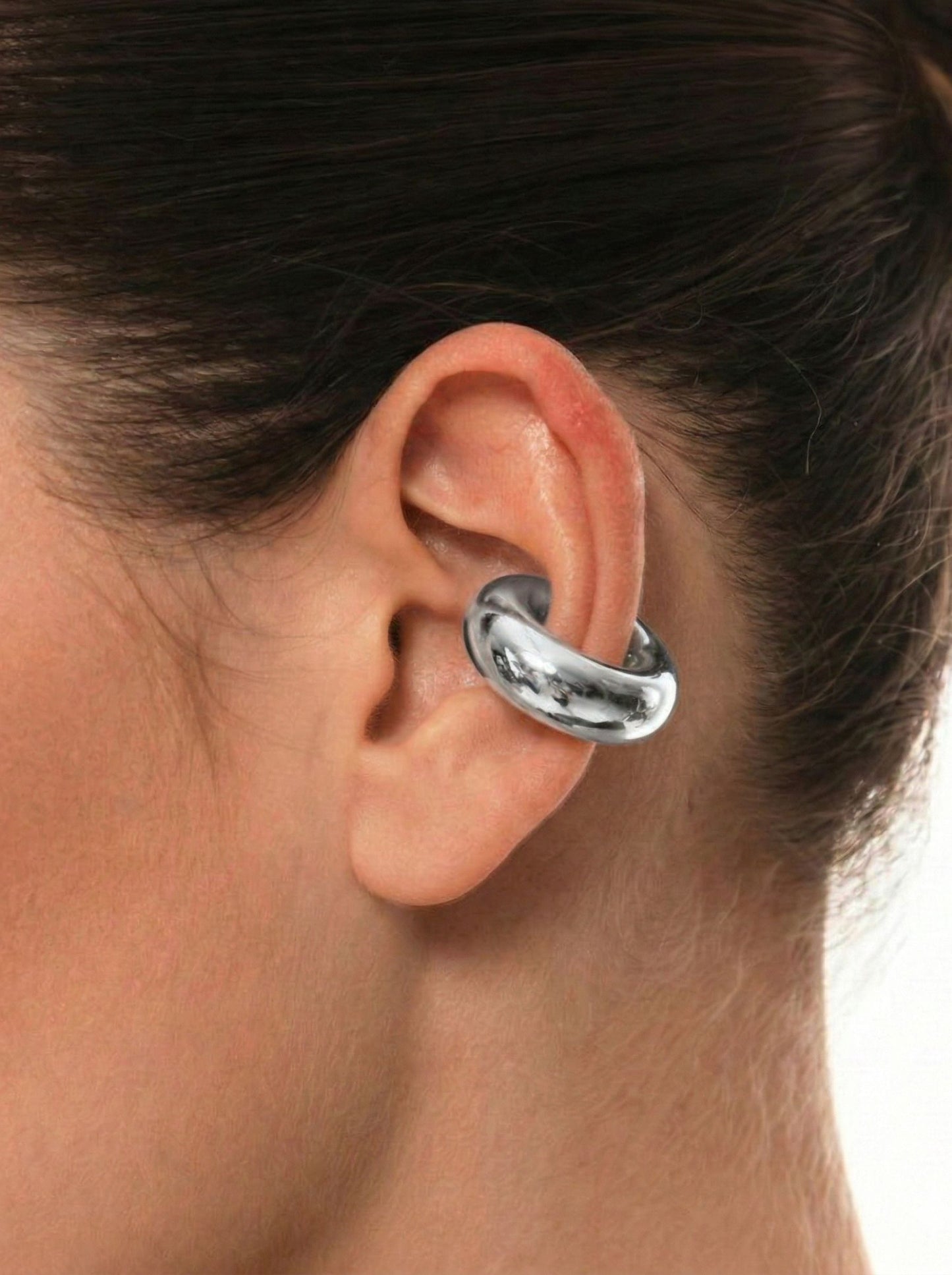 Piercing Media Luna Plata