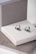 Aretes Corazón Libre en Acero - Image 2
