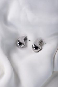 Aretes Gota de Plata