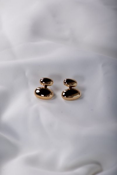 Koral (121 de 149) Aretes Piedra de Oro - Image 1