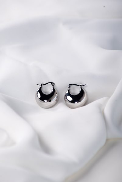 Koral (128 de 149) Aretes Media Luna color Plata - Image 1