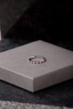 Anillo Piedra Plata Fuego - Image 2
