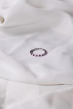 Anillo Piedra Plata Fuego