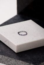 Anillo Piedra Plata Zafiro - Image 2