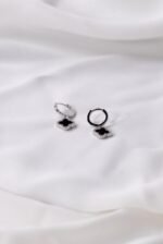 Aretes Trébol Negro